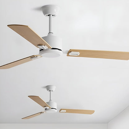 Vintage Wood Grain 3-speed Frequency Ceiling Fan 3 Blades