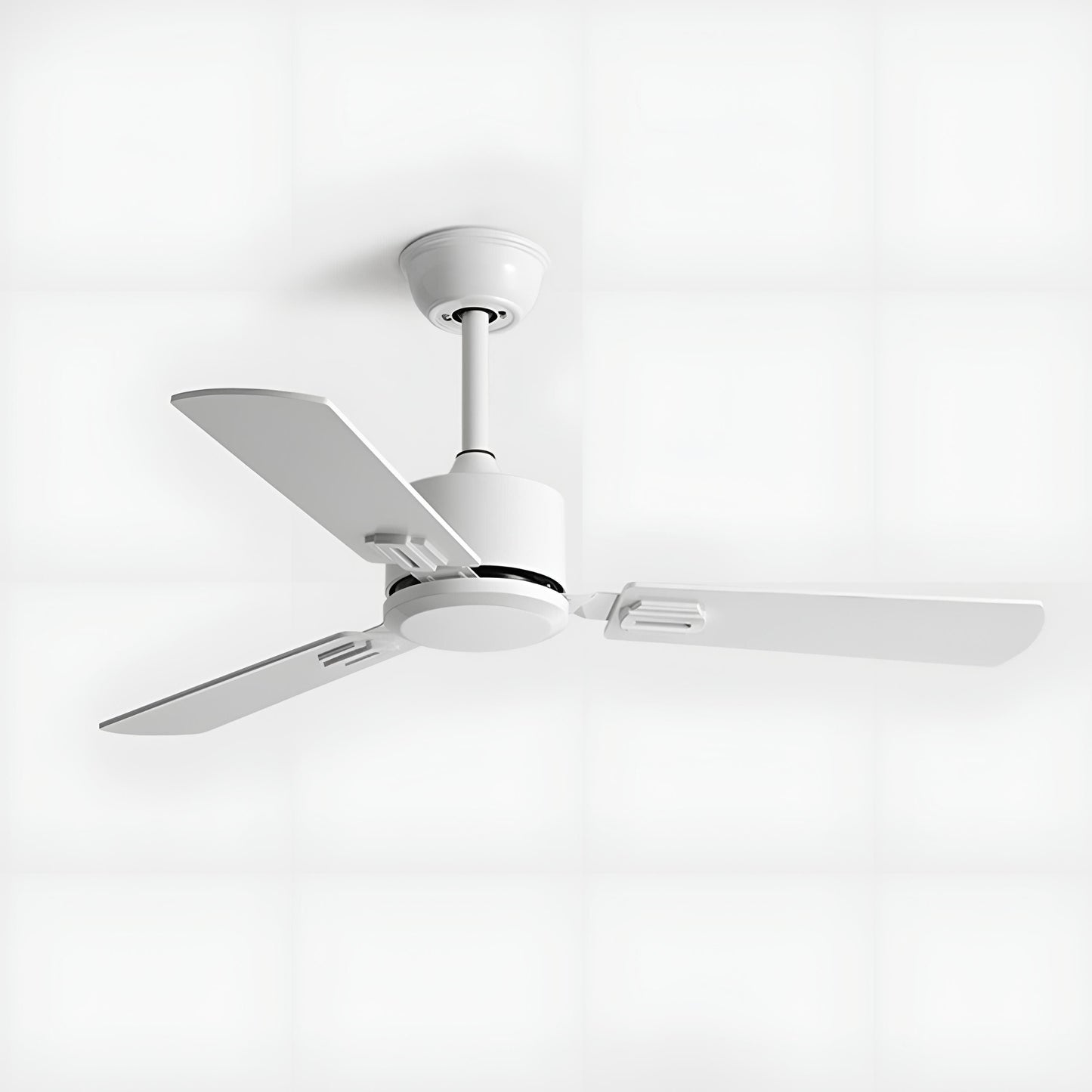 Vintage Wood Grain 3-speed Frequency Ceiling Fan 3 Blades