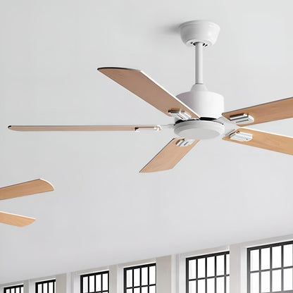 Vintage Wood Grain 3-Speed Frequency Ceiling Fan 5 Blades
