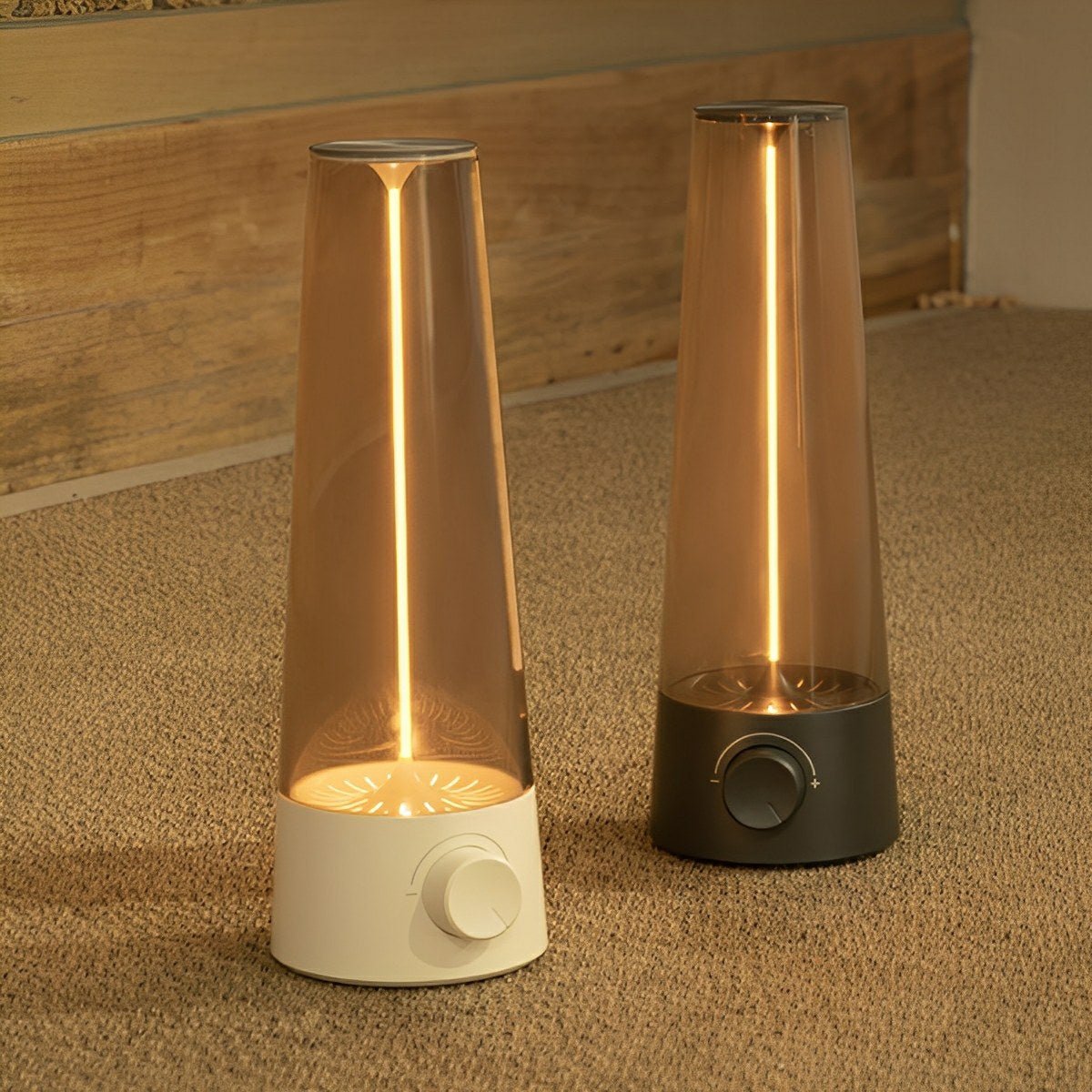 Vintage Cone Dimmable LED Table Lamp Ambient Light