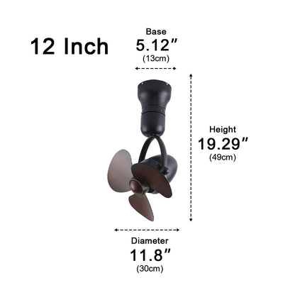 Vintage Swing Rotation 6-Speed DC Motor Ceiling Fan