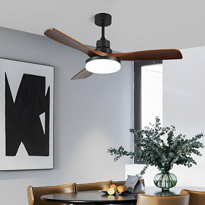 Vintage DC Motor Reverse Variable Frequency Ceiling Fan Light