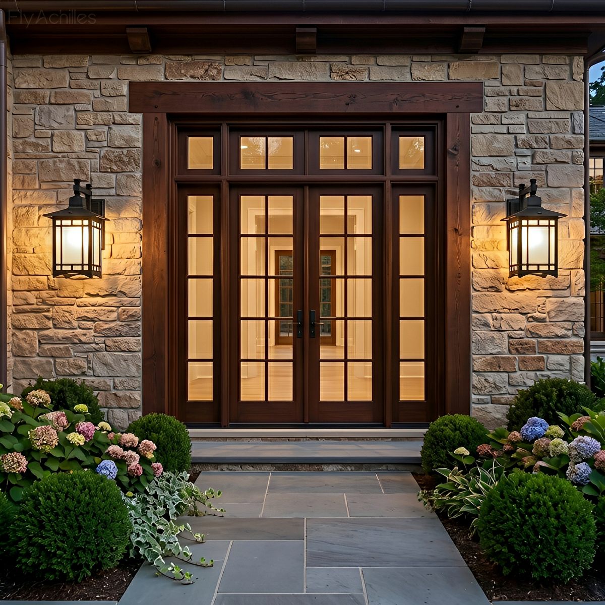 Vintage Waterproof Coach LED Outdoor Wall Light Wall Sconce