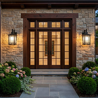 Vintage Waterproof Coach LED Outdoor Wall Light Wall Sconce