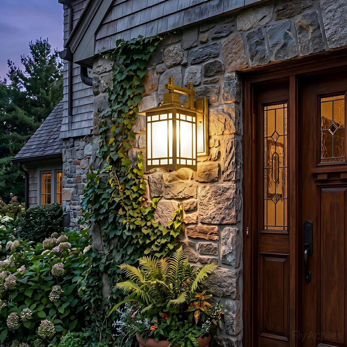 Vintage Waterproof Coach LED Outdoor Wall Light Wall Sconce