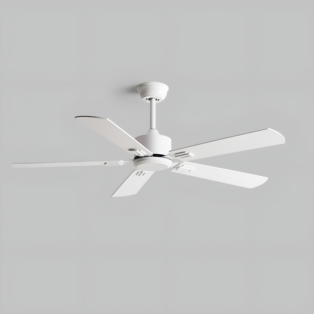 Vintage Wood Grain DC Motor 6-speed Reverse Frequency Ceiling Fan 5 Blades