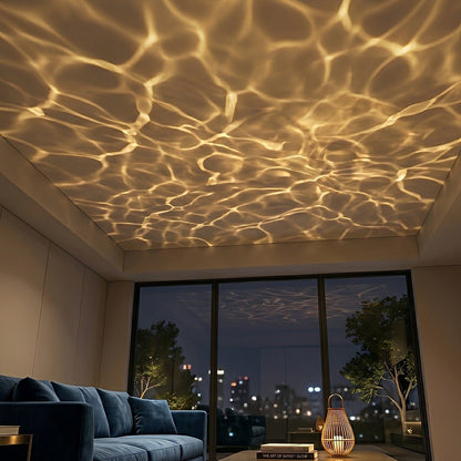 Outdoor 3D Dynamic Water Wave Projector Light Ocean Ripple Effect Light
