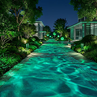 Outdoor 3D Dynamic Water Wave Projector Light Ocean Ripple Effect Light