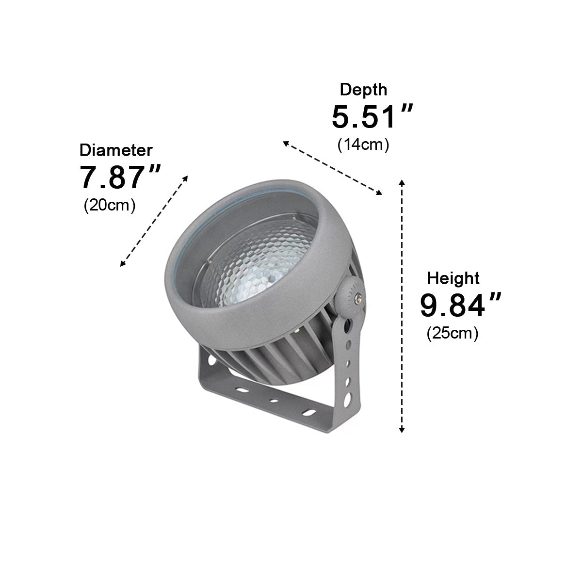Outdoor 3D Dynamic Water Wave Projector Light Ocean Ripple Effect Light