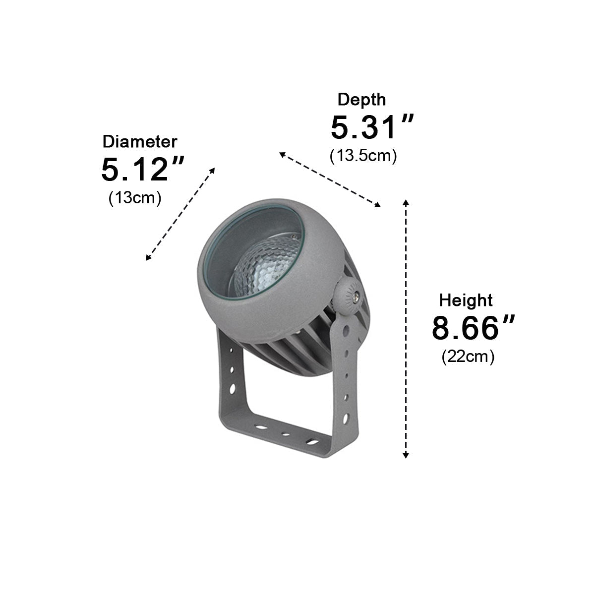 Outdoor 3D Dynamic Water Wave Projector Light Ocean Ripple Effect Light