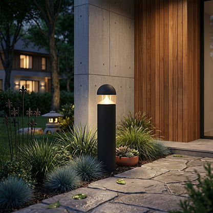 Waterproof Aluminum Metal Post Bollard Light Pillar Lantern Pathway