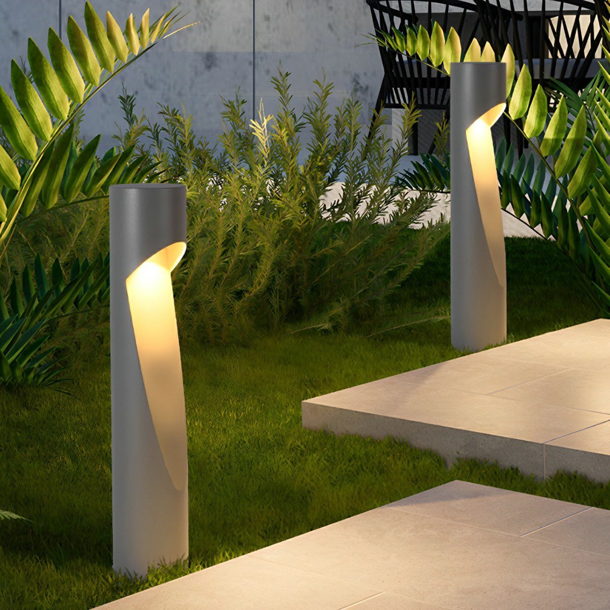 Waterproof Bollard LED Outdoor Grass Pathway Lights