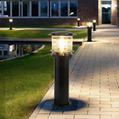 Waterproof Cylinder Tiered LED Outdoor Landscape Lighting