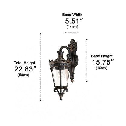 Waterproof European Mid-Century Outdoor Wall Light