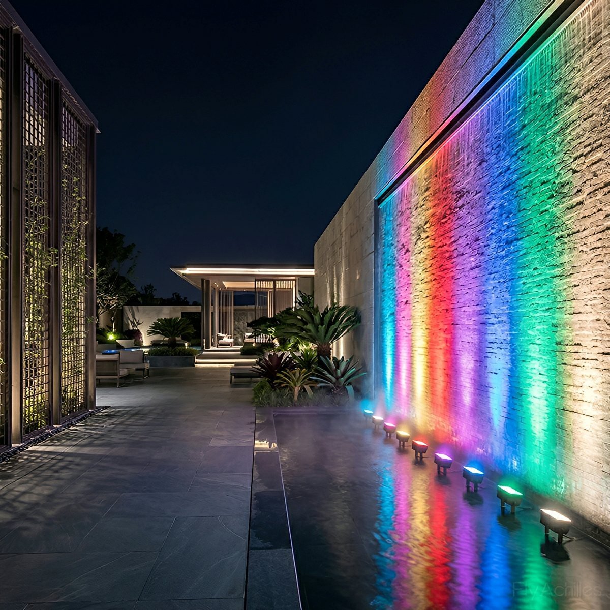 Waterproof IP65 LED Modern Outdoor Wall Lights Spotlight Lighting