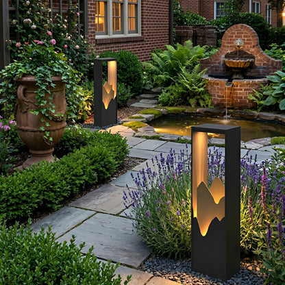 Waterproof LED Mountain Scenery Outdoor Path Lights