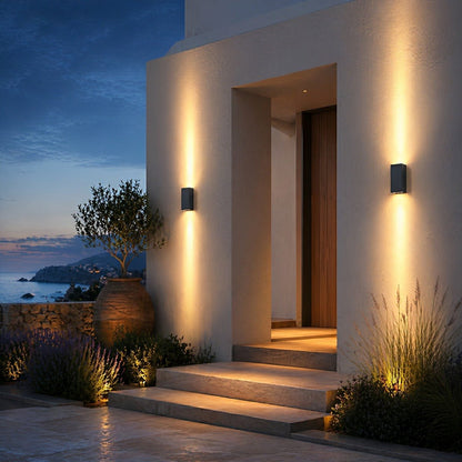 Waterproof LED Straight Wall Light