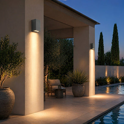 Waterproof LED Straight Wall Light