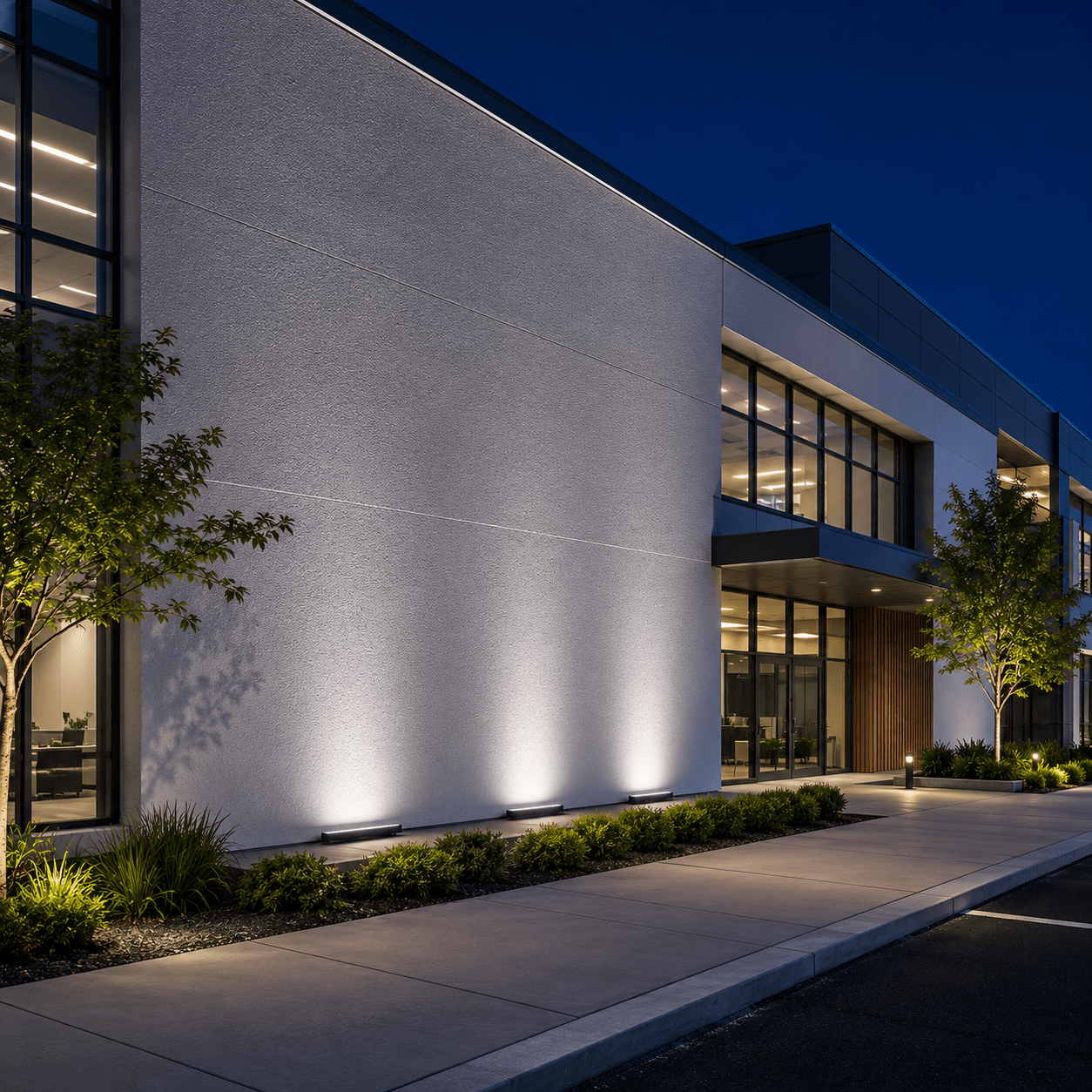 Waterproof LED Wall Washer Light DC24V – Outdoor Architectural Facade Lighting