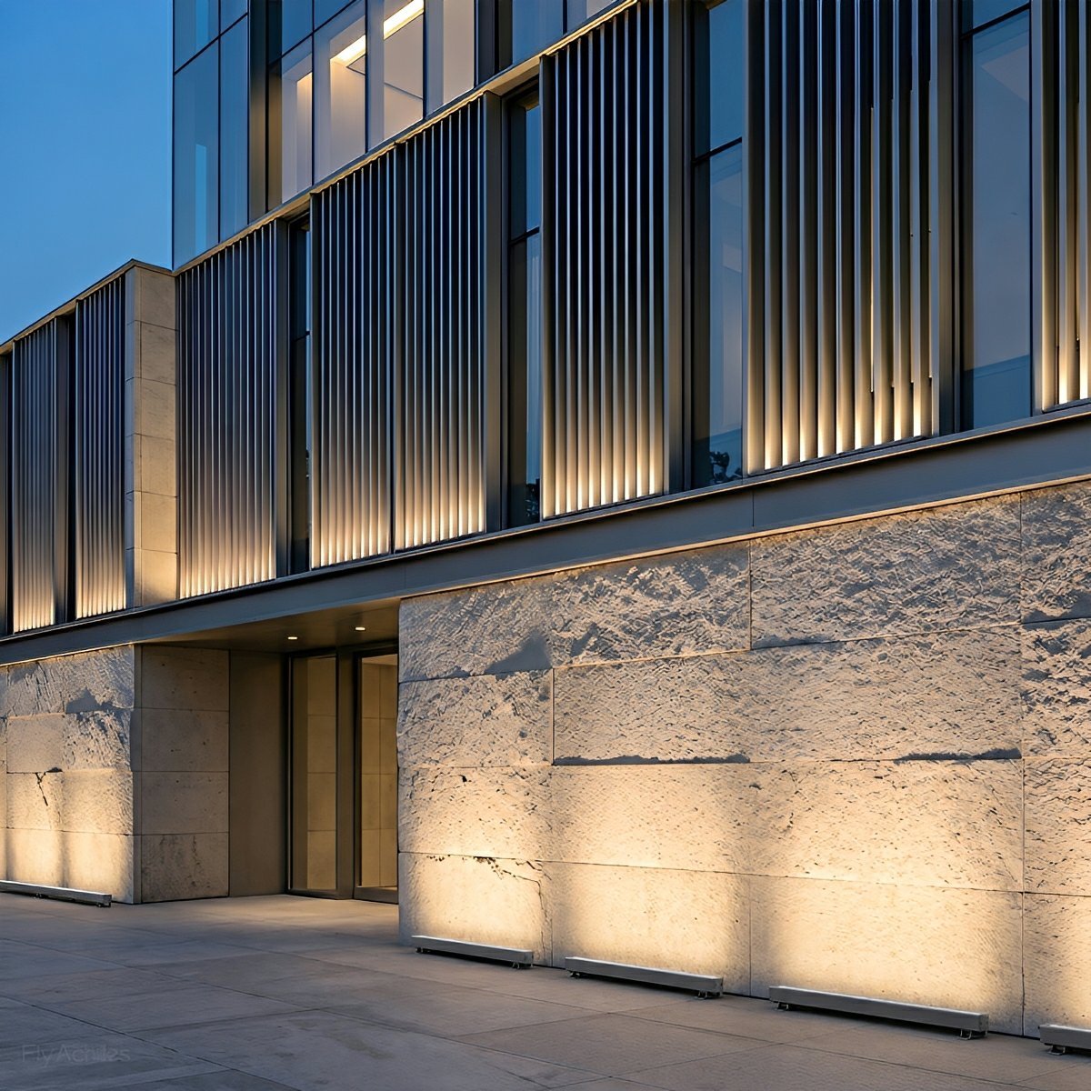 Waterproof LED Wall Washer Light DC24V – Outdoor Architectural Facade Lighting