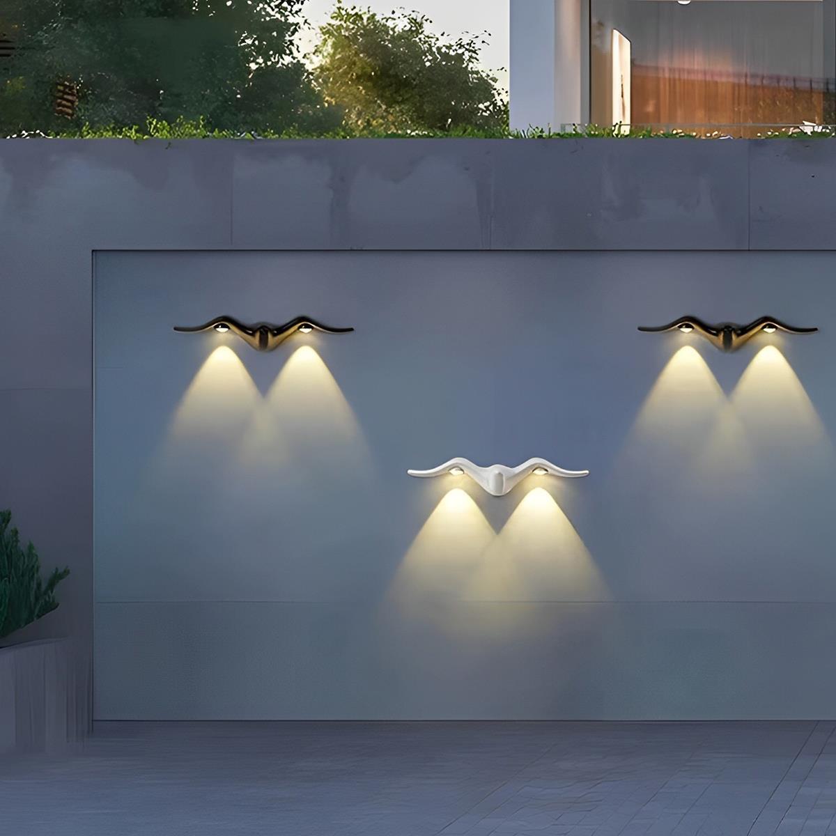 Waterproof Modern Animal Shape Outdoor LED Wall Lights
