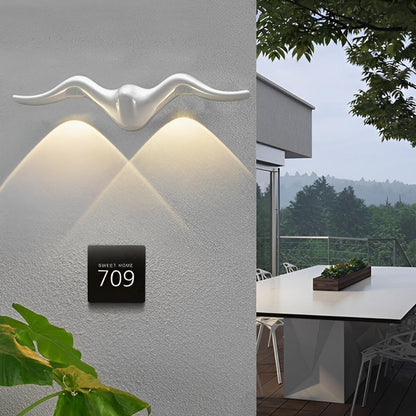 Waterproof Modern Animal Shape Outdoor LED Wall Lights