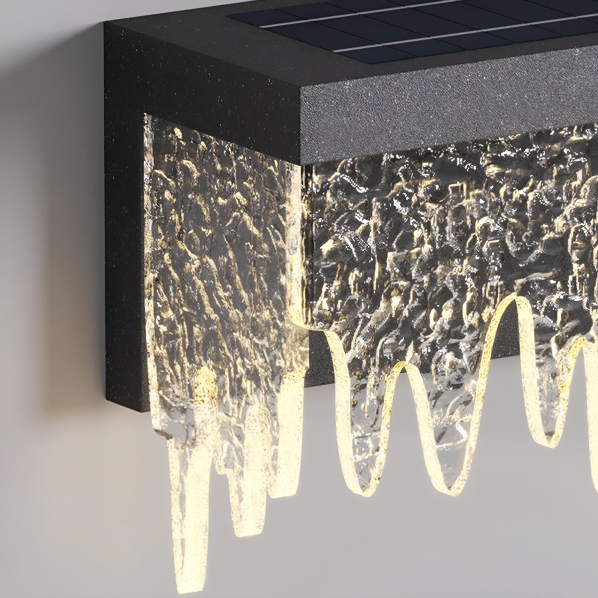 Waterproof Modern Farmhouse Waterfall Outdoor Porch LED Wall Lights