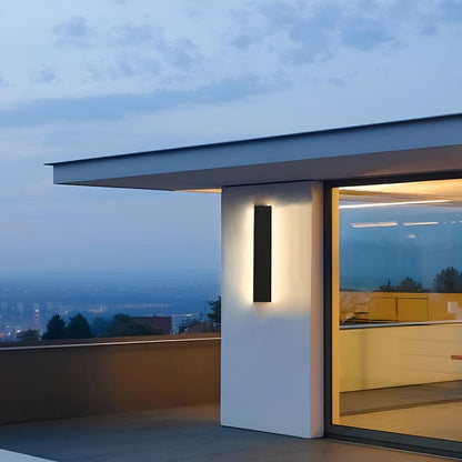 Waterproof Modern LED Long Strip Outdoor Wall Porch Lights