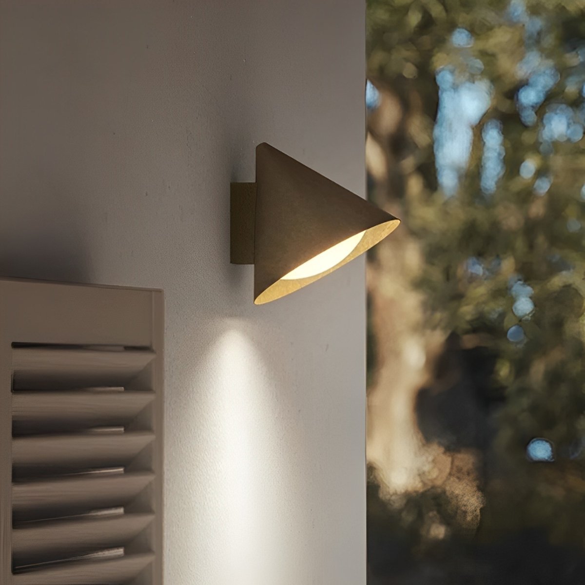 Waterproof Modern Minimalist Bell LED Outdoor Wall Sconces