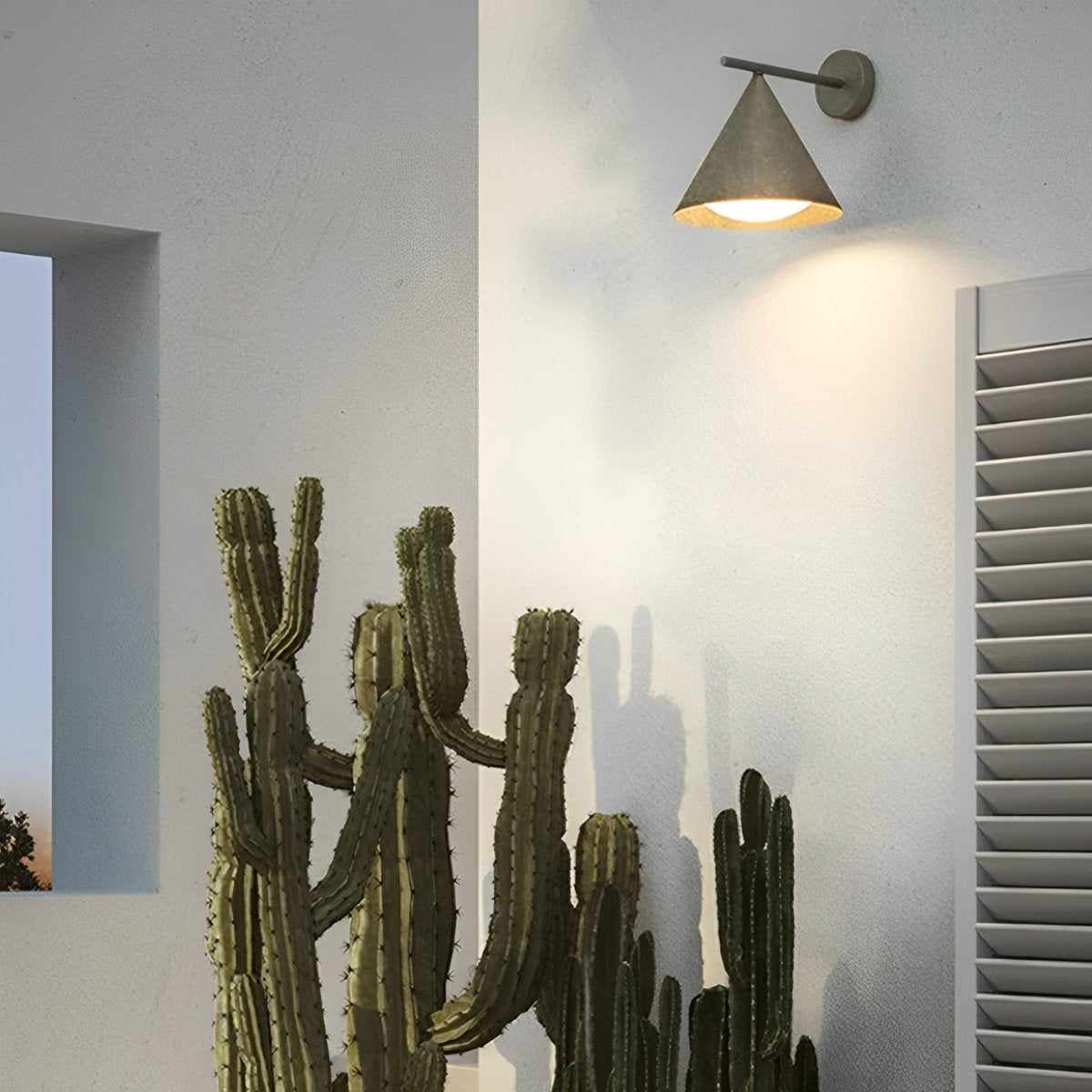 Waterproof Modern Minimalist Bell LED Outdoor Wall Sconces
