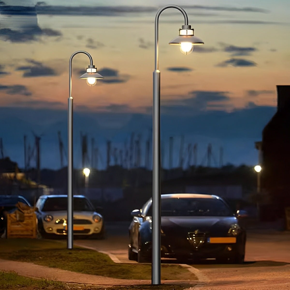 Waterproof Modern Outdoor Lantern Pathway Street Lights
