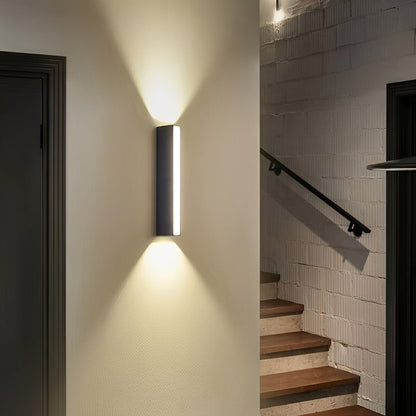 Waterproof Modern Triple-Direction Glow Outdoor Porch LED Wall Lights