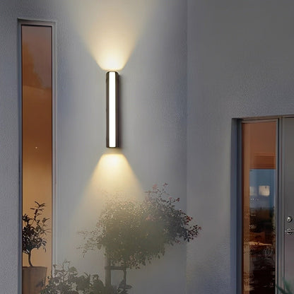 Waterproof Modern Triple-Direction Glow Outdoor Porch LED Wall Lights
