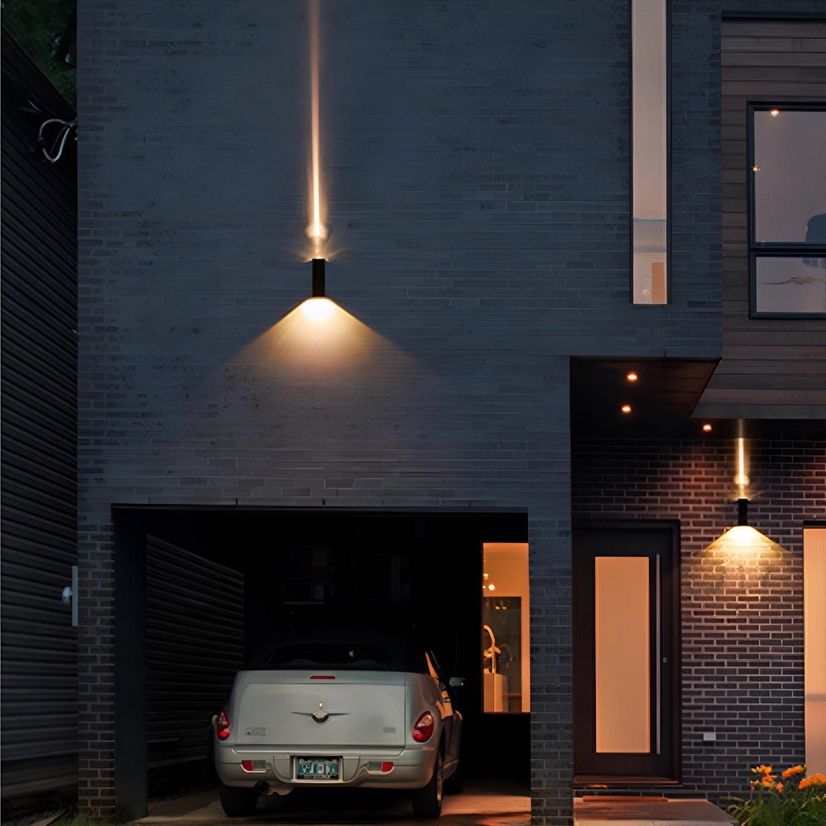 Waterproof Modern Up&Down LED Outdoor Spotlight Wall Washer Light