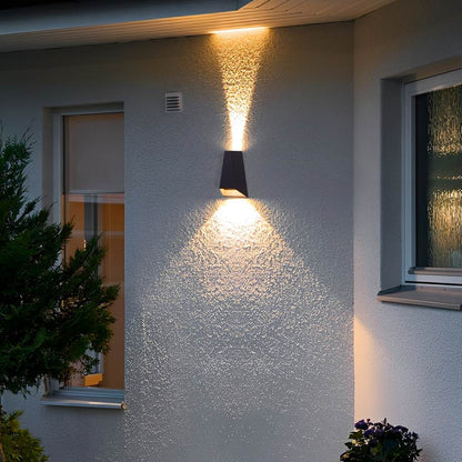 Waterproof Modern Up&Down LED Outdoor Spotlight Wall Washer Light