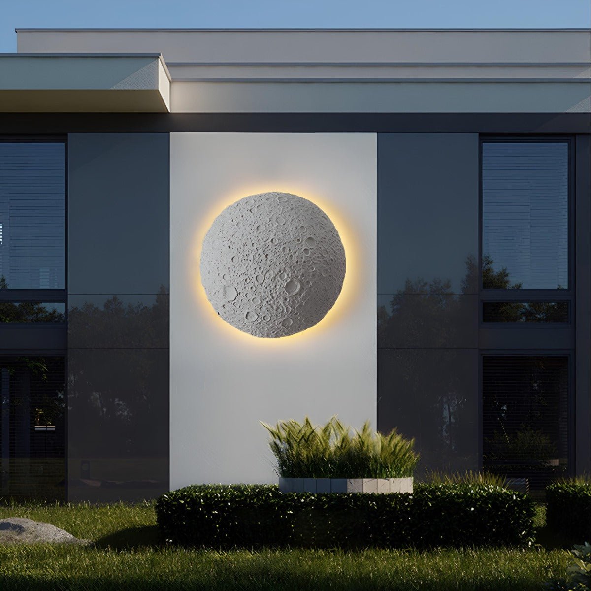 Waterproof Moon Outdoor LED Porch Exterior Wall Lights