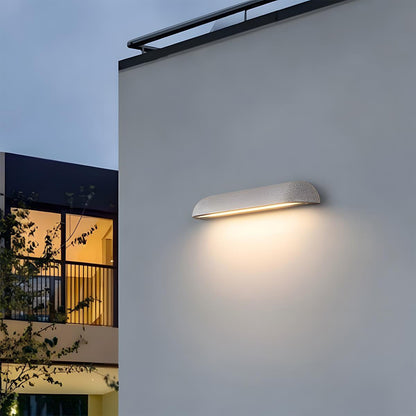 Waterproof Outdoor Concrete Curved Dom LED Porch Light Exterior Wall Lights