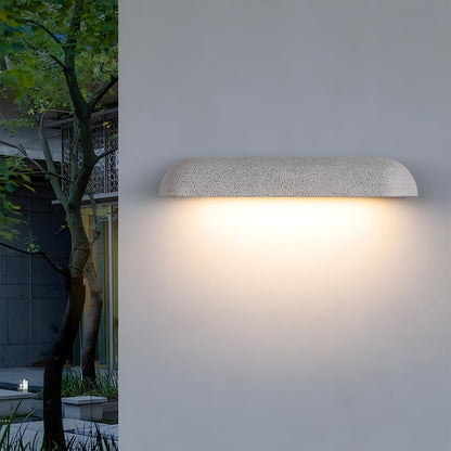 Waterproof Outdoor Concrete Curved Dom LED Porch Light Exterior Wall Lights