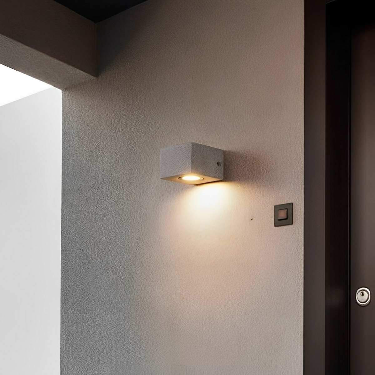 Waterproof Outdoor Concrete LED Porch Light Exterior Wall Lights