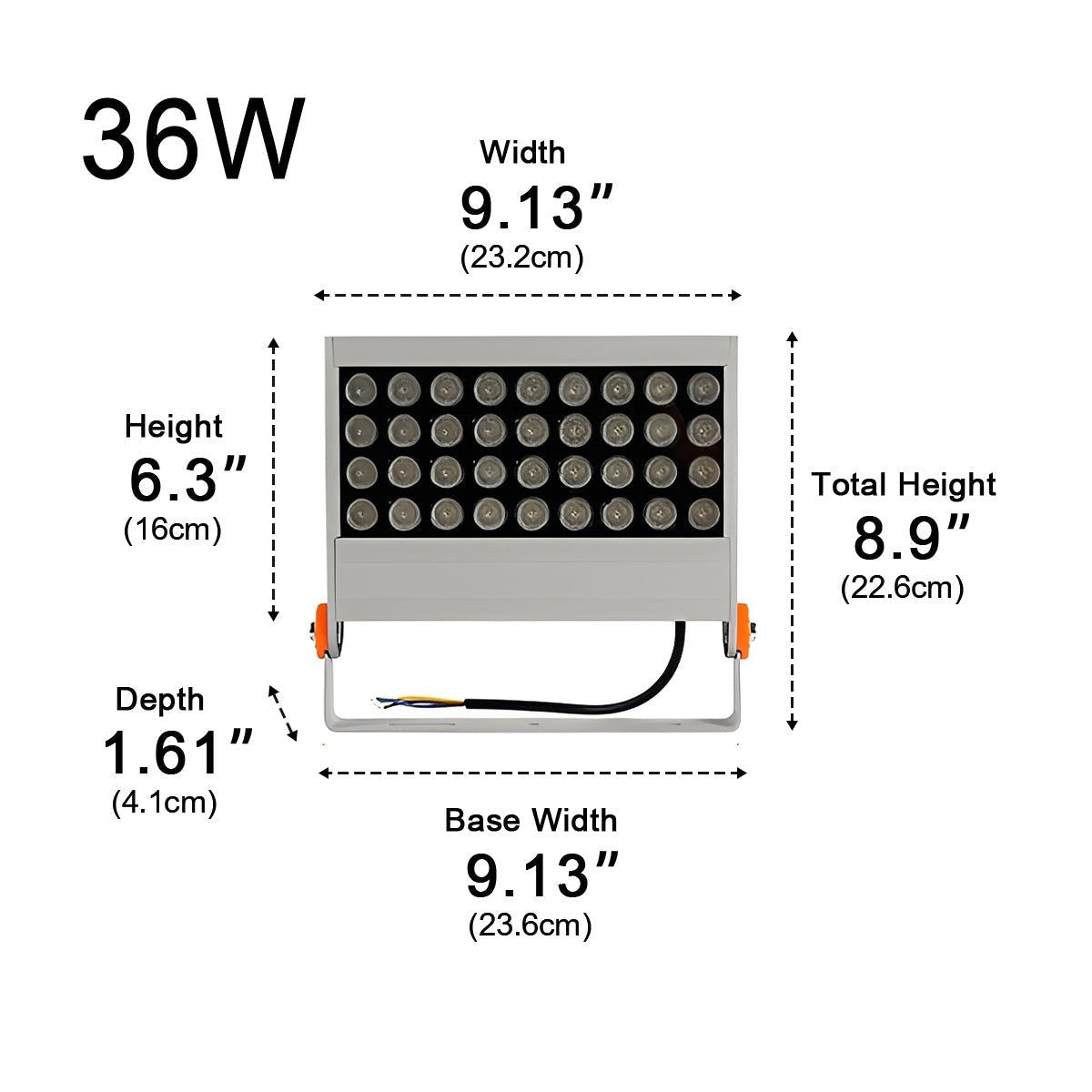 Waterproof Outdoor LED Spot Lights – Industrial Exterior Wall Washer Lighting
