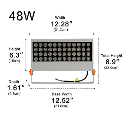 Waterproof Outdoor LED Spot Lights – Industrial Exterior Wall Washer Lighting