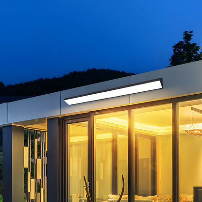 Black Waterproof Outdoor LED Strip Lights Porch Light Exterior Wall Lights