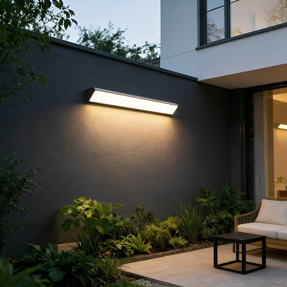 Waterproof Outdoor Motion Sensor LED Strip Lights Porch Light