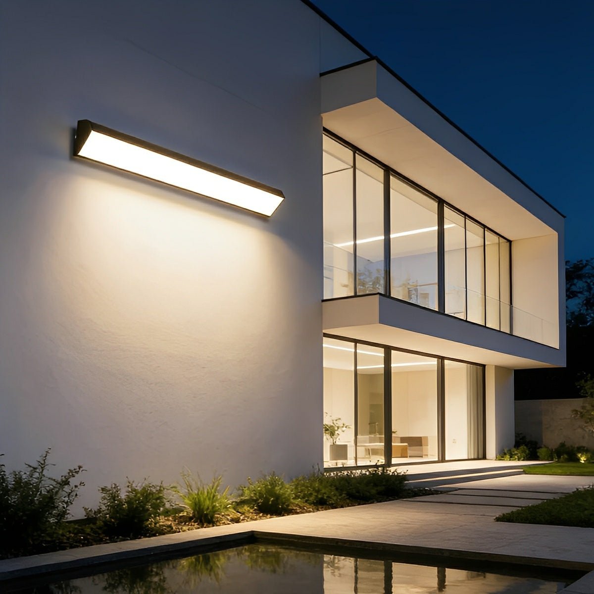 Waterproof Outdoor Motion Sensor LED Strip Lights Porch Light