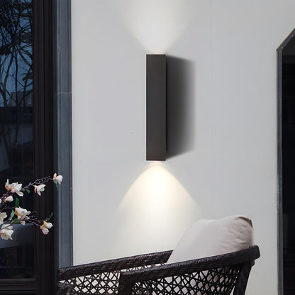 Waterproof Outdoor Rectangular Up and Down Exterior Wall Lights