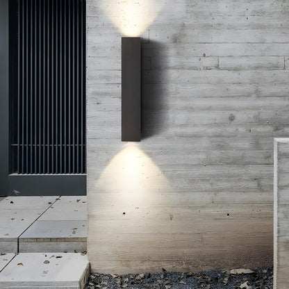 Waterproof Outdoor Rectangular Up and Down Exterior Wall Lights