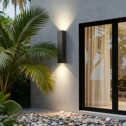Waterproof Outdoor Rectangular Up and Down Exterior Wall Lights
