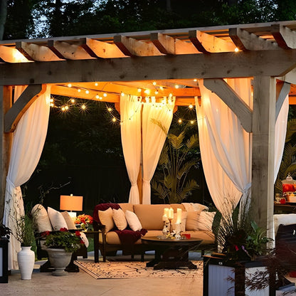 Waterproof LED Outdoor LED String Lights Garden Hanging Light
