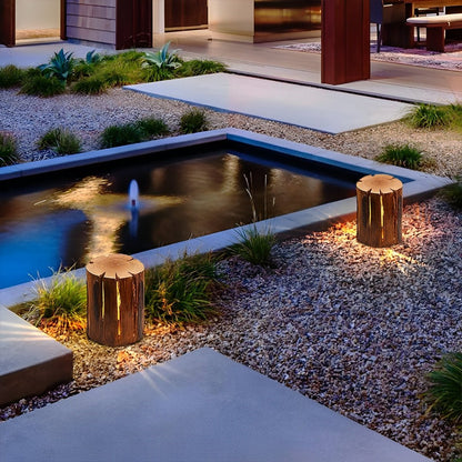 Waterproof Simulation Tree Stump Garden Landscape Lawn Light