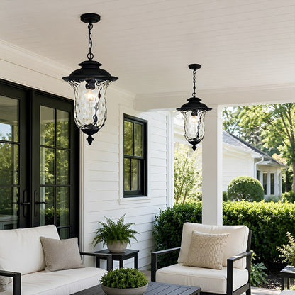 Waterproof Rustic Outdoor Hanging Lantern Pendant Lights